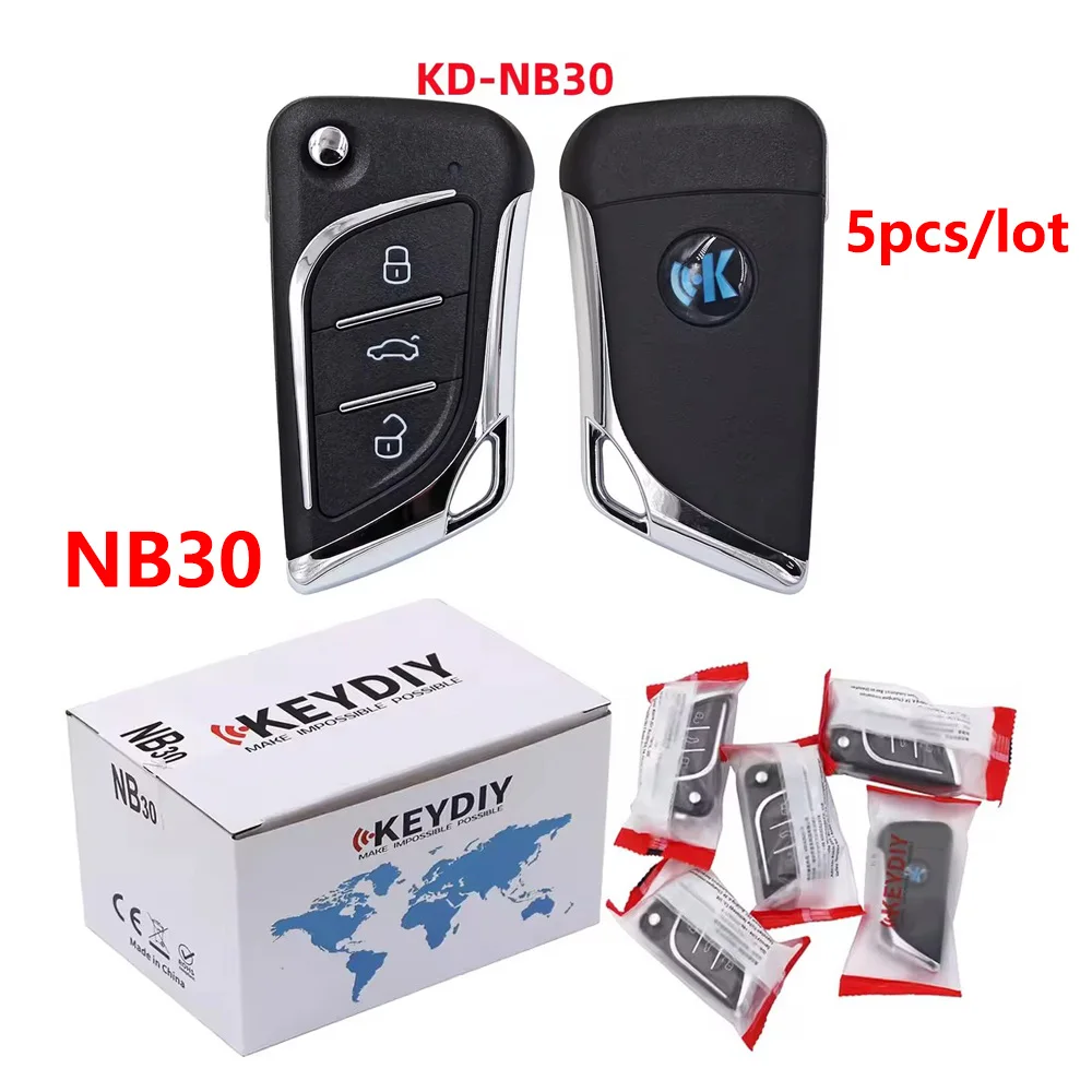 5pcs/lot KEYDIY NB 30 MINI KD NB30 Universal Remote Car Key For KD900/KD-X2/KD-MAX Auto Key Programmer NB Series Remote Key
5pcs/lot KEYDIY NB 30 MINI KD NB30 Universal Remote Car Key For KD900/KD-X2/KD-MAX Auto Key Programmer NB Series Remote Key