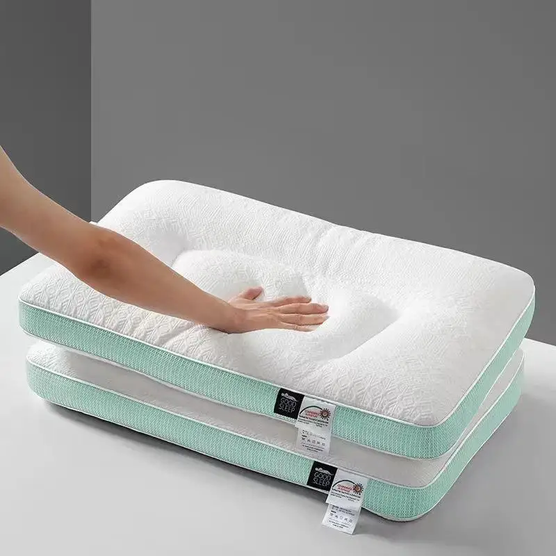 Deep Sleep Neck Support Pillow Knitted High End YiZheng Fiber Side Sleep Machine Washable U-Shaped Portable Pillow
Deep Sleep Neck Support Pillow Knitted High End YiZheng Fiber Side Sleep Machine Washable U-Shaped Portable Pillow