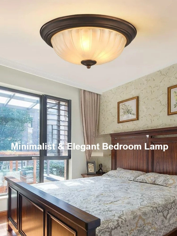 American Retro Round Ceiling Lamp Living Room LED Wrought iron Glass luxury Bedroom Light Aisle Lamp Balcony Ceiling Light Decor
American Retro Round Ceiling Lamp Living Room LED Wrought iron Glass luxury Bedroom Light Aisle Lamp Balcony Ceiling Light Decor