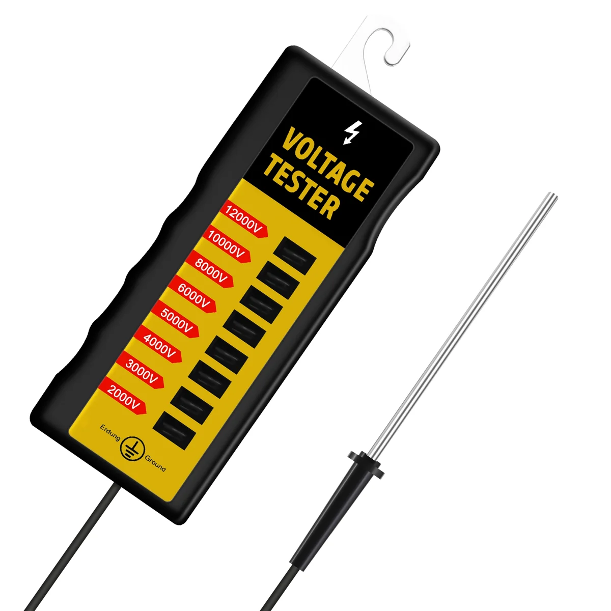 12000V Farmer's Fence Voltage Testing Tool ,Electric Fence Voltage Tester,Yard Fencing Tester
12000V Farmer's Fence Voltage Testing Tool ,Electric Fence Voltage Tester,Yard Fencing Tester
