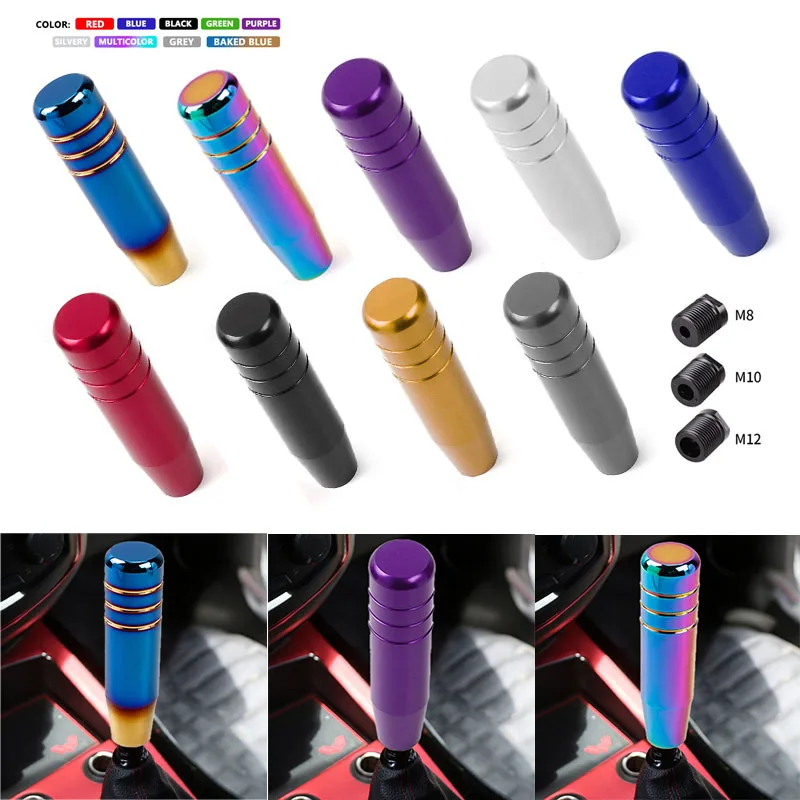 13CM 18CM Universal Manual Gear Shift Knob Aluminium Shifter Gearstick Lever Manual Transmission Car Accessories
13CM 18CM Universal Manual Gear Shift Knob Aluminium Shifter Gearstick Lever Manual Transmission Car Accessories