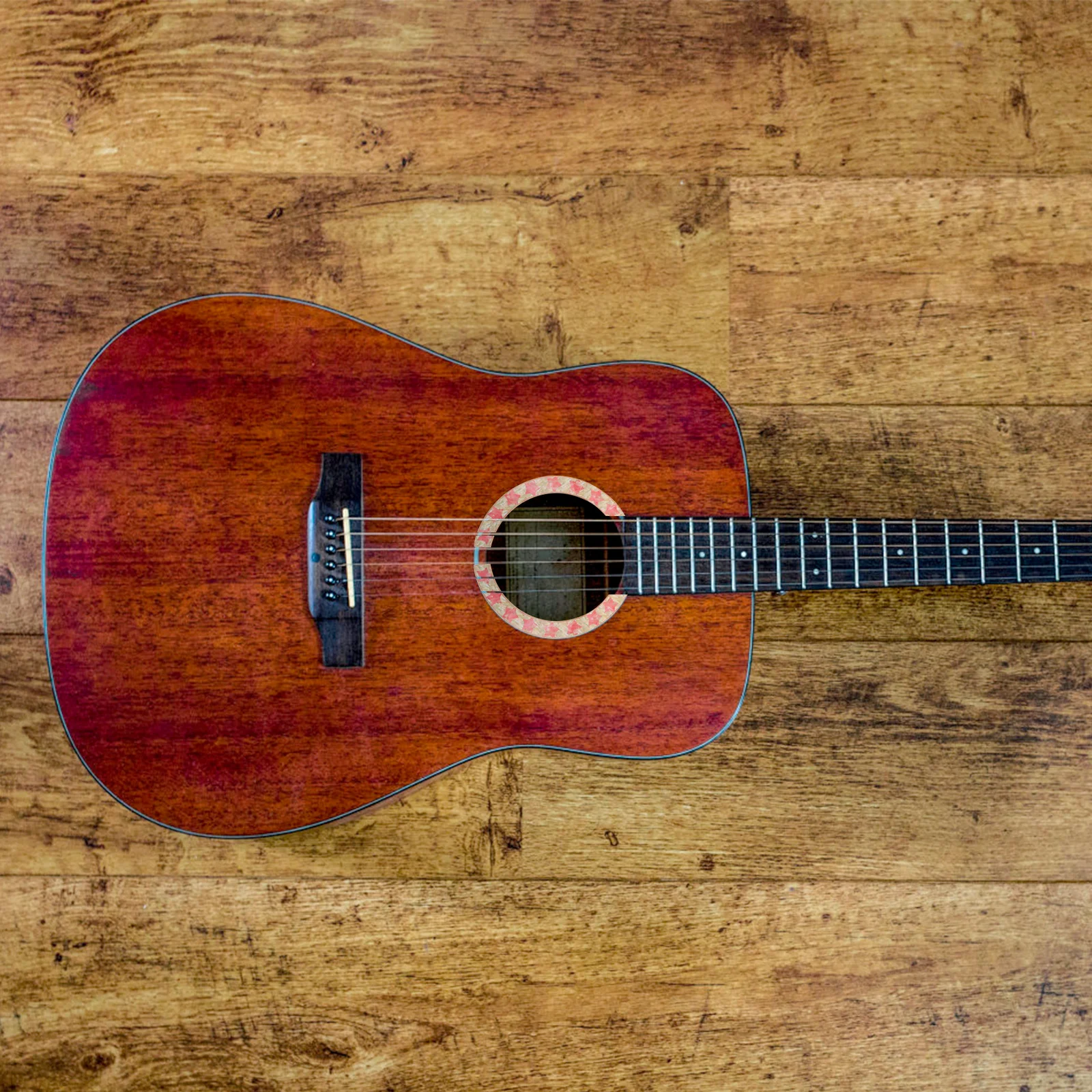 Decorative Acoustic Guitar Sound Hole Sticker Round Soundhole Decal Protective Musical Instrument Accessories for Daily Practice
Decorative Acoustic Guitar Sound Hole Sticker Round Soundhole Decal Protective Musical Instrument Accessories for Daily Practice