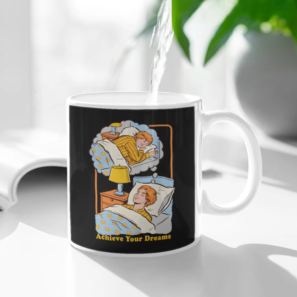 Achieve Your Dreams Black Variant Ceramic Cup Coffee Oatmeal Breakfast Cup Creative Personality Mug
Achieve Your Dreams Black Variant Ceramic Cup Coffee Oatmeal Breakfast Cup Creative Personality Mug