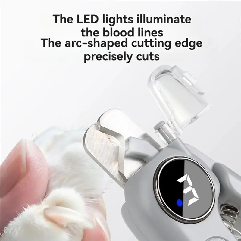 【THANKSGIVING DAY】2-In-1 Dog And Cat Nails Grinder And Clipper 3-Speed Adjustable Electric With Manual Head LED Light For Safe T
【THANKSGIVING DAY】2-In-1 Dog And Cat Nails Grinder And Clipper 3-Speed Adjustable Electric With Manual Head LED Light For Safe T