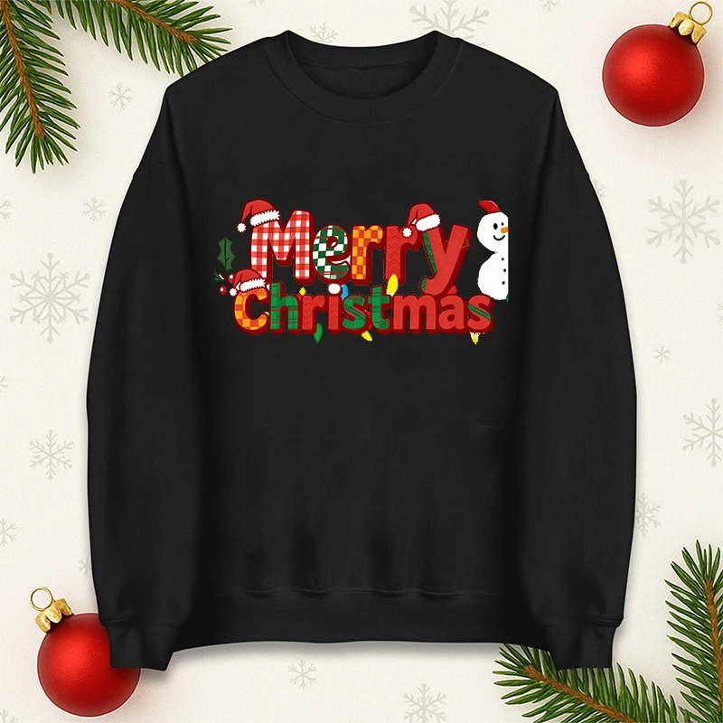 Merry Christmas Sweatshirt Hoodie Women's Sweatshirt Merry Christmas Hoodie Thermal Shirt Promo Clothes Xmas Pullover Shirt
Merry Christmas Sweatshirt Hoodie Women's Sweatshirt Merry Christmas Hoodie Thermal Shirt Promo Clothes Xmas Pullover Shirt