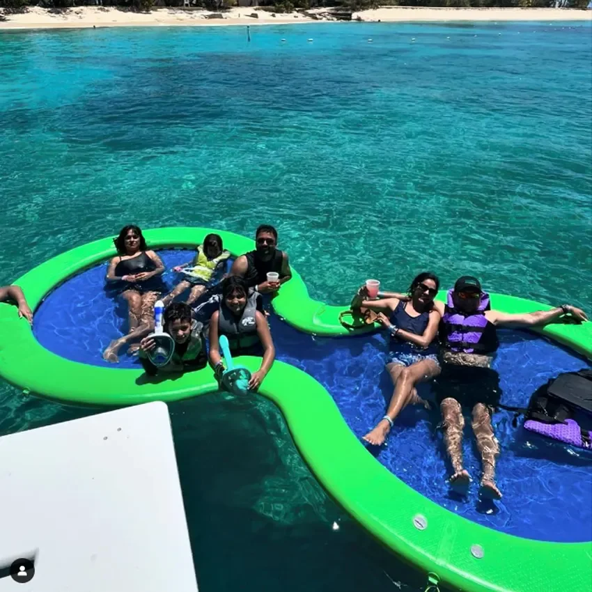 Summer Outdoor Inflatable Float Inflatable Water Hammock Pool Float Sunchill Floating Hammock for Swimming Party
Summer Outdoor Inflatable Float Inflatable Water Hammock Pool Float Sunchill Floating Hammock for Swimming Party