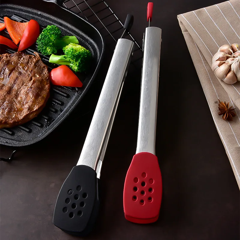 Silicone Food Clip Stainless Steel Kitchen Accessories Non-Slip Buckle Non-Stick High Temperature Cooking Clip BBQ Steak Tool
Silicone Food Clip Stainless Steel Kitchen Accessories Non-Slip Buckle Non-Stick High Temperature Cooking Clip BBQ Steak Tool
