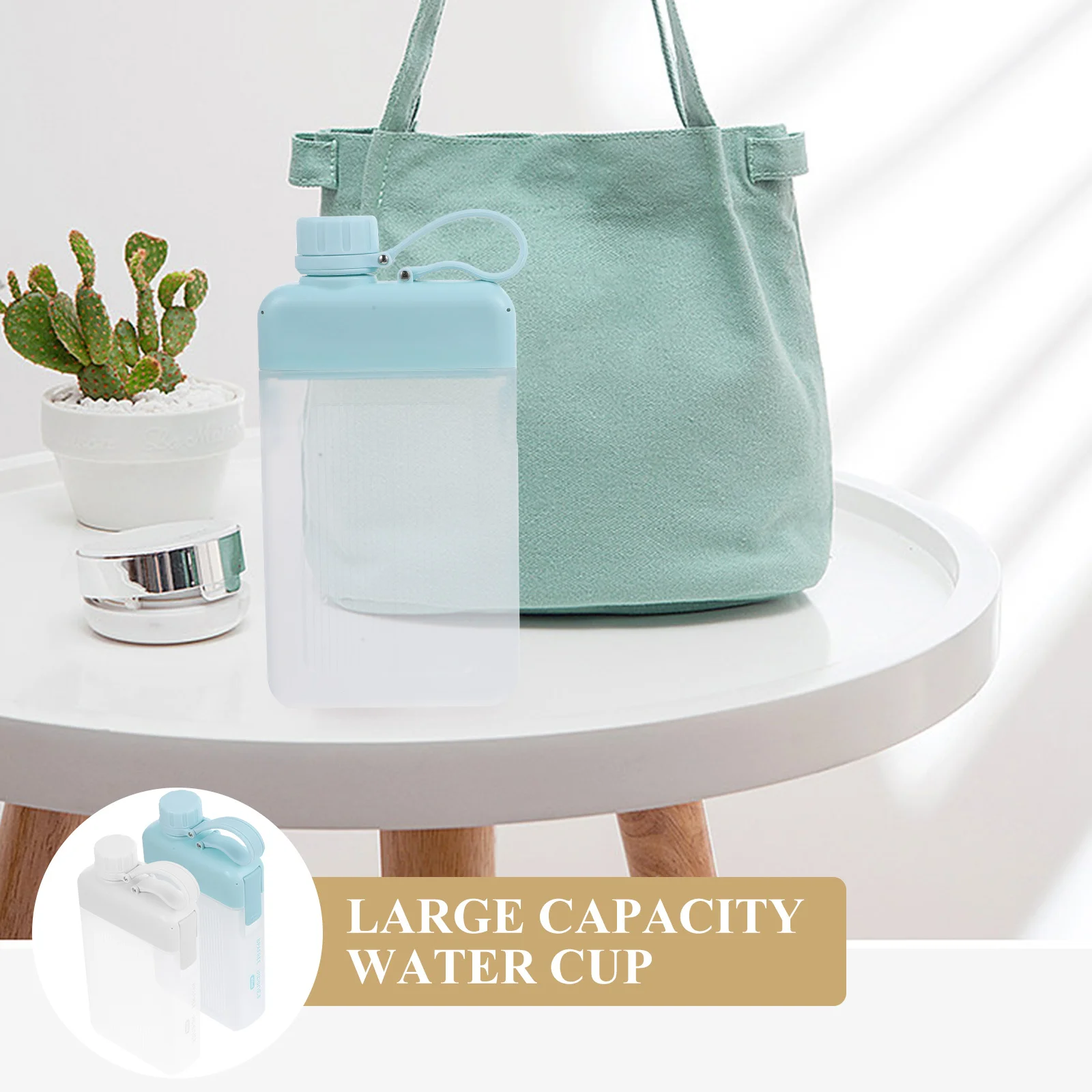 2pcs Portable Water Bottle Slim Leak Proof Reusable Sports Bottle For Travel Fitness Large Capacity Outdoor Water Container
2pcs Portable Water Bottle Slim Leak Proof Reusable Sports Bottle For Travel Fitness Large Capacity Outdoor Water Container