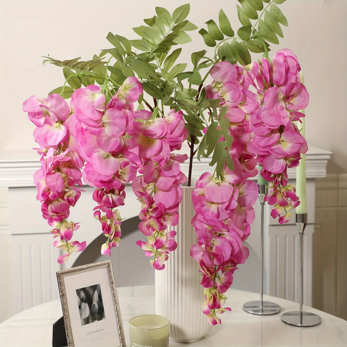 XIYA FLOWER Реалистичная 3-вилка фиолетовая глициния цветочная гирлянда свадебные висячие цветы искусственные цветы для декора дома и сада
XIYA FLOWER Реалистичная 3-вилка фиолетовая глициния цветочная гирлянда свадебные висячие цветы искусственные цветы для декора дома и сада