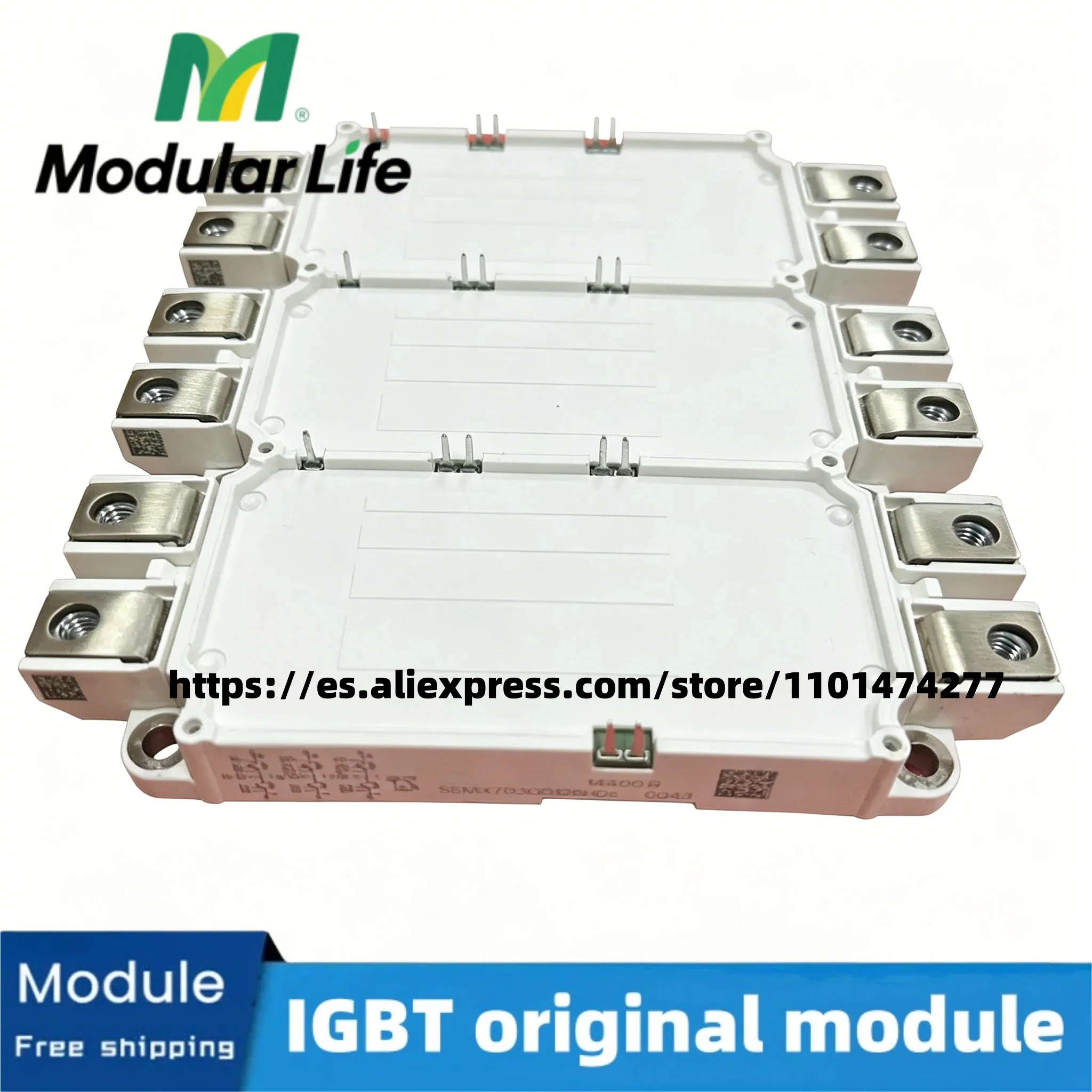 Brand new original IGBT module, SEMIX703GD126HDC SEMIX503GD126HDC SEMIX71GD12E4S
Brand new original IGBT module, SEMIX703GD126HDC SEMIX503GD126HDC SEMIX71GD12E4S