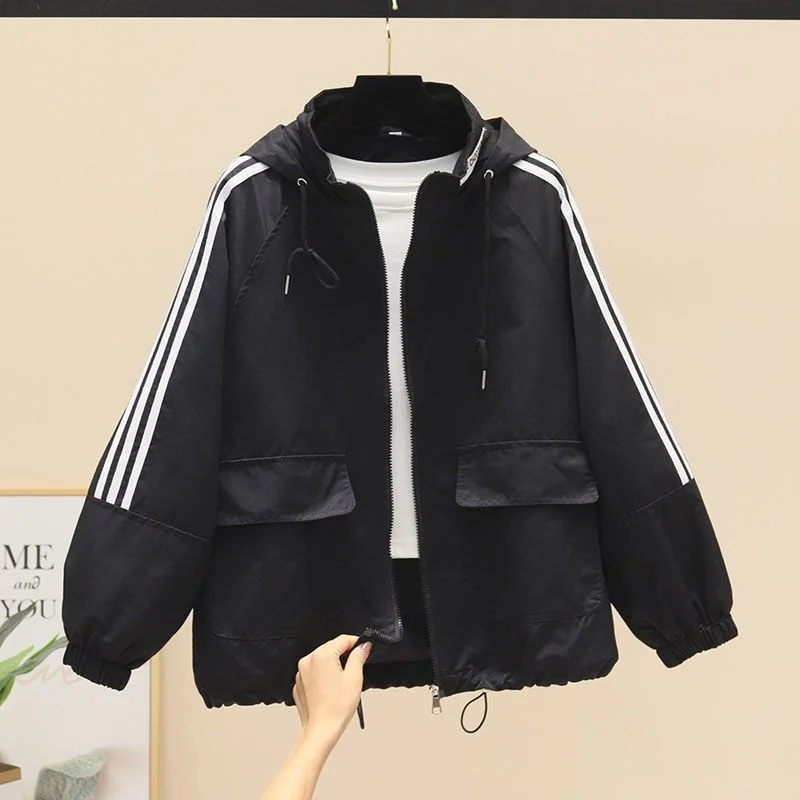Spring Autumn Women's Work Clothes Jacket Korean Large Pocket Hooded Outerwear Top Fashion Loose Short Trench Coat
Spring Autumn Women's Work Clothes Jacket Korean Large Pocket Hooded Outerwear Top Fashion Loose Short Trench Coat