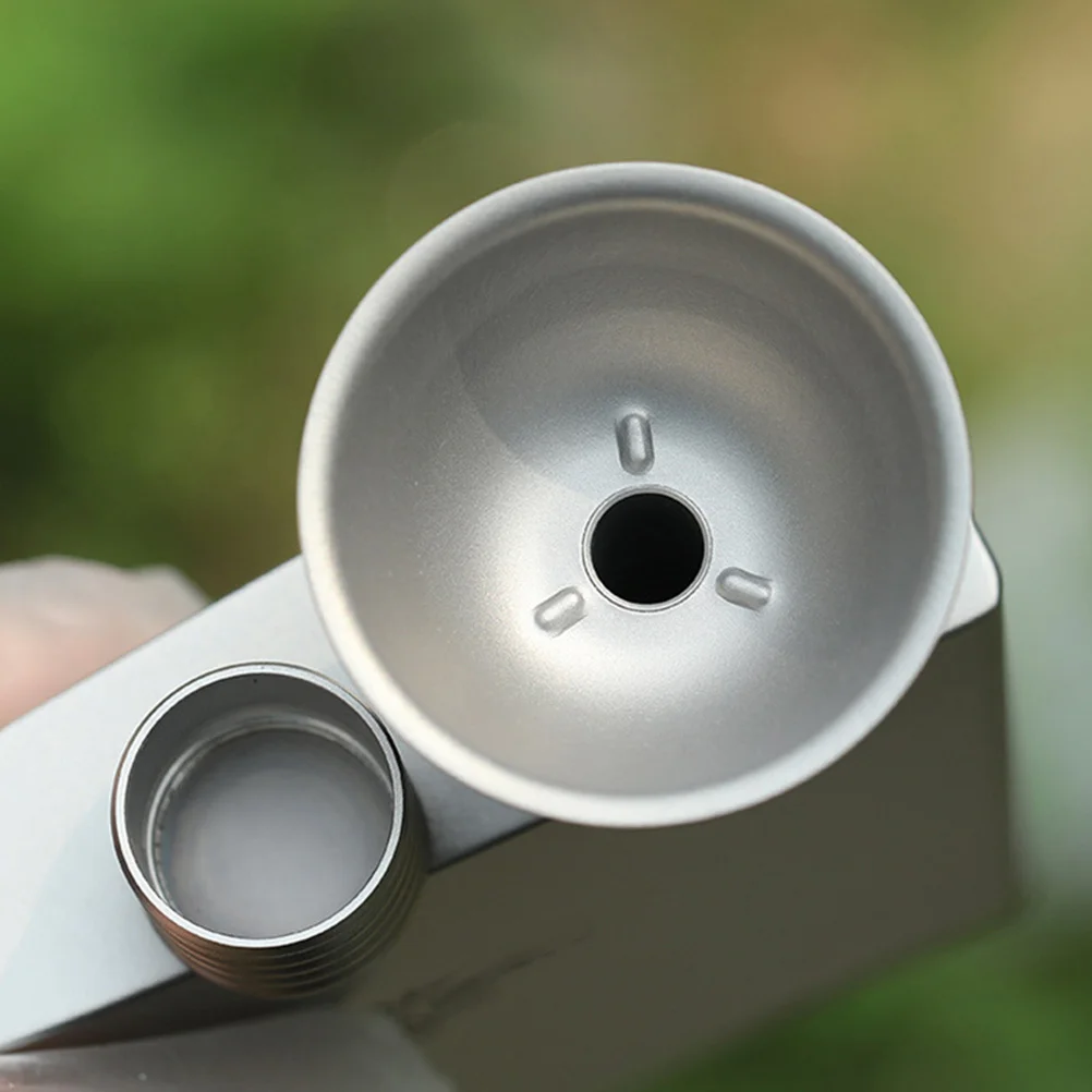 Small Mouth Titanium Liquor Funnel Leakproof Spout Outdoor Portable Mini Funnel Tool Reusable for Wine Transferring
Small Mouth Titanium Liquor Funnel Leakproof Spout Outdoor Portable Mini Funnel Tool Reusable for Wine Transferring