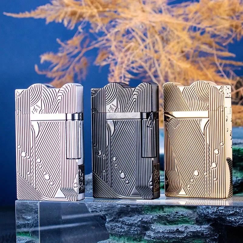 ROWENTA Sanji Same Style Loud Voice Kerosiene Lighter Side Pulley Ignition Fashionable Exquisite Collection Gift Lighters
ROWENTA Sanji Same Style Loud Voice Kerosiene Lighter Side Pulley Ignition Fashionable Exquisite Collection Gift Lighters