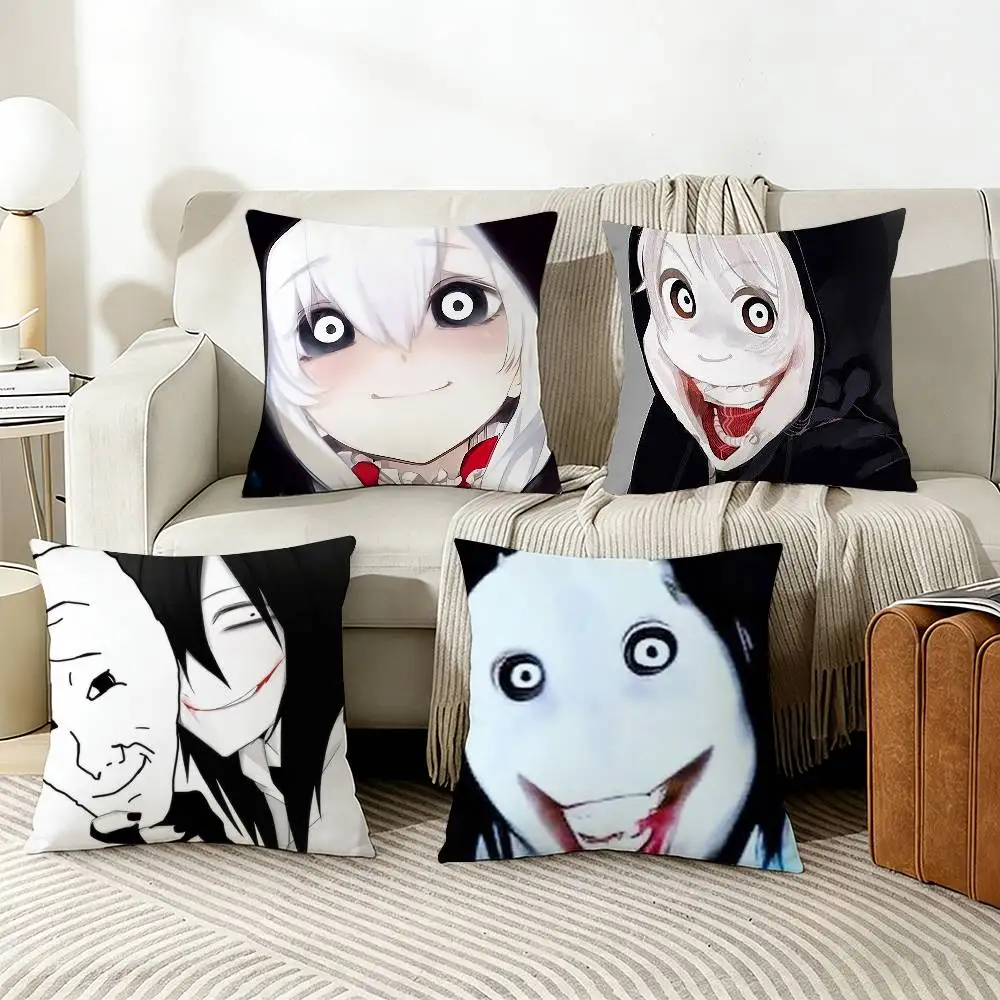 C-Creepy U-Urban K-Killer J-Jeff Pillow Case Living Room Sofa Cushion Cover Suitable For Home Bedroom Room Decoration
C-Creepy U-Urban K-Killer J-Jeff Pillow Case Living Room Sofa Cushion Cover Suitable For Home Bedroom Room Decoration