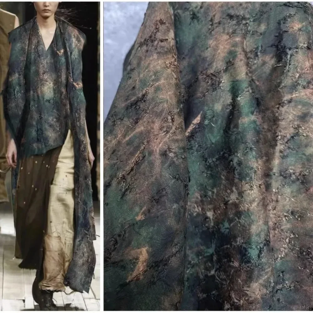 Синяя ткань с бахромой в стиле ретро для дизайнерских креативных топов, брюк, модной одежды, материал для шитья своими руками, ткани на метры
Синяя ткань с бахромой в стиле ретро для дизайнерских креативных топов, брюк, модной одежды, материал для шитья своими руками, ткани на метры