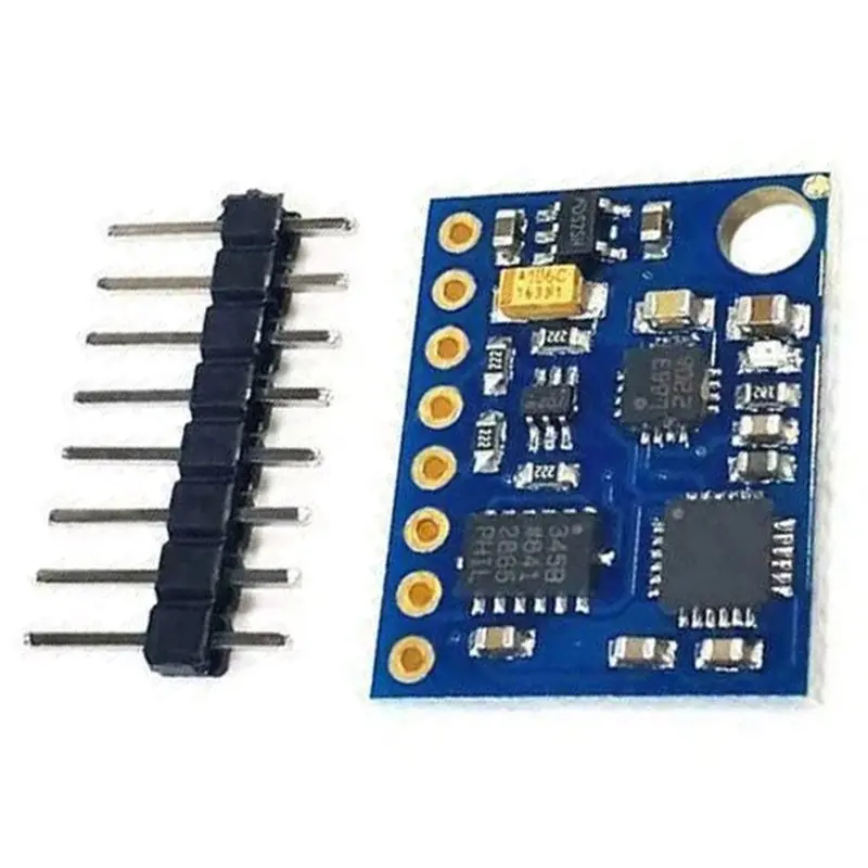 ITG3205+ ADXL345+ HMC5883L 9-Axis Magnetic Sensor Module Acceleration Sensor Board Kit
ITG3205+ ADXL345+ HMC5883L 9-Axis Magnetic Sensor Module Acceleration Sensor Board Kit