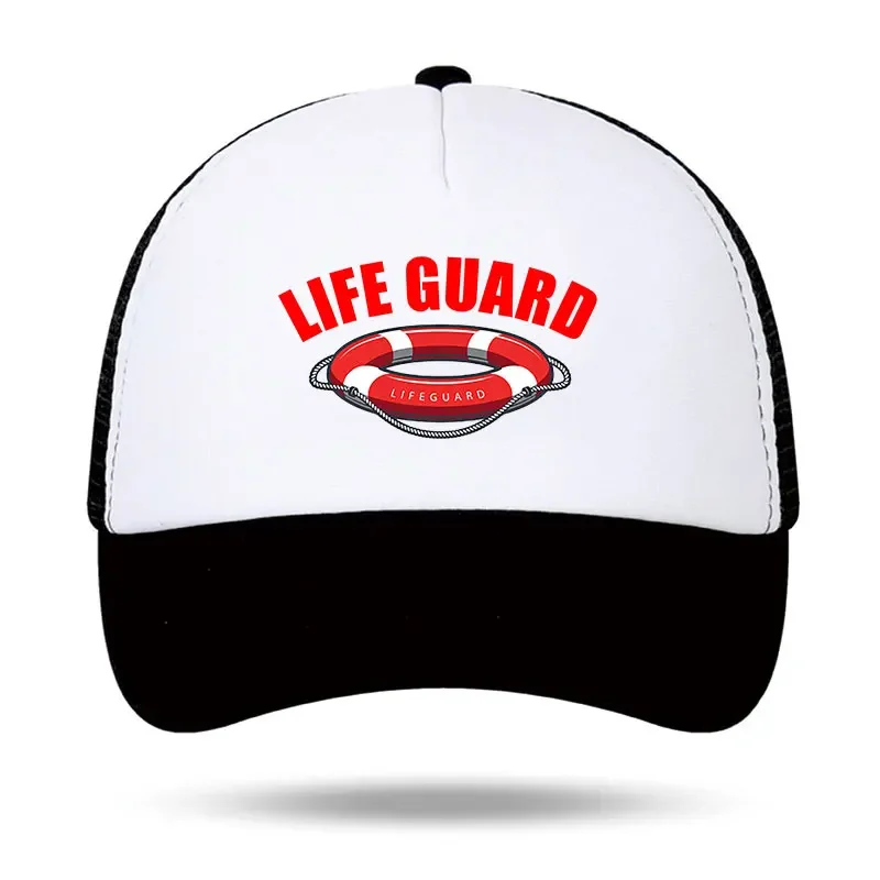 Life Guard Pattern Mesh Trucker Cap Woman Man Outdoor Mesh Fisherman Cap Girl Boy Daily Baseball Caps Visor Dad Cap
Life Guard Pattern Mesh Trucker Cap Woman Man Outdoor Mesh Fisherman Cap Girl Boy Daily Baseball Caps Visor Dad Cap