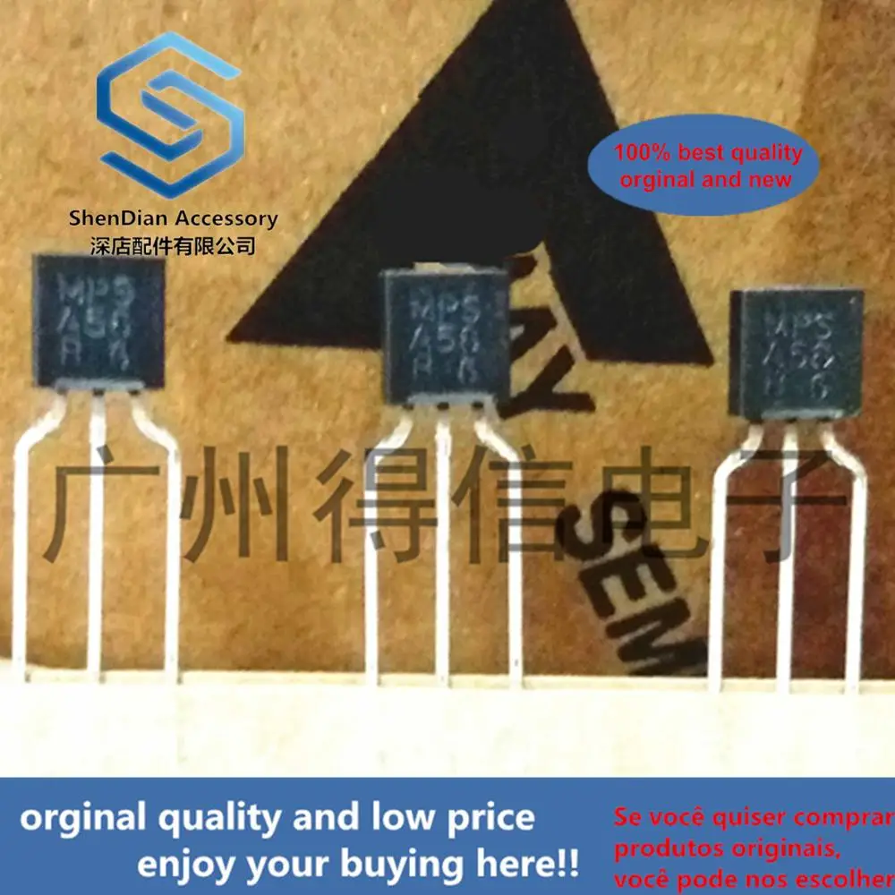 30pcs 100% orginal new MPSA56 A56 PNP general purpose transistor To-92 real photo
30pcs 100% orginal new MPSA56 A56 PNP general purpose transistor To-92 real photo