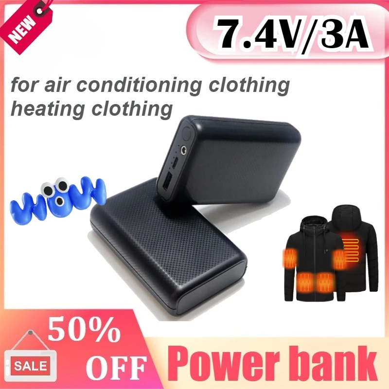 12V DC Power Bank 10000mAh Portable Charger External Battery Pack for Cooling Heated Vest Jacket Power Bank
12V DC Power Bank 10000mAh Portable Charger External Battery Pack for Cooling Heated Vest Jacket Power Bank