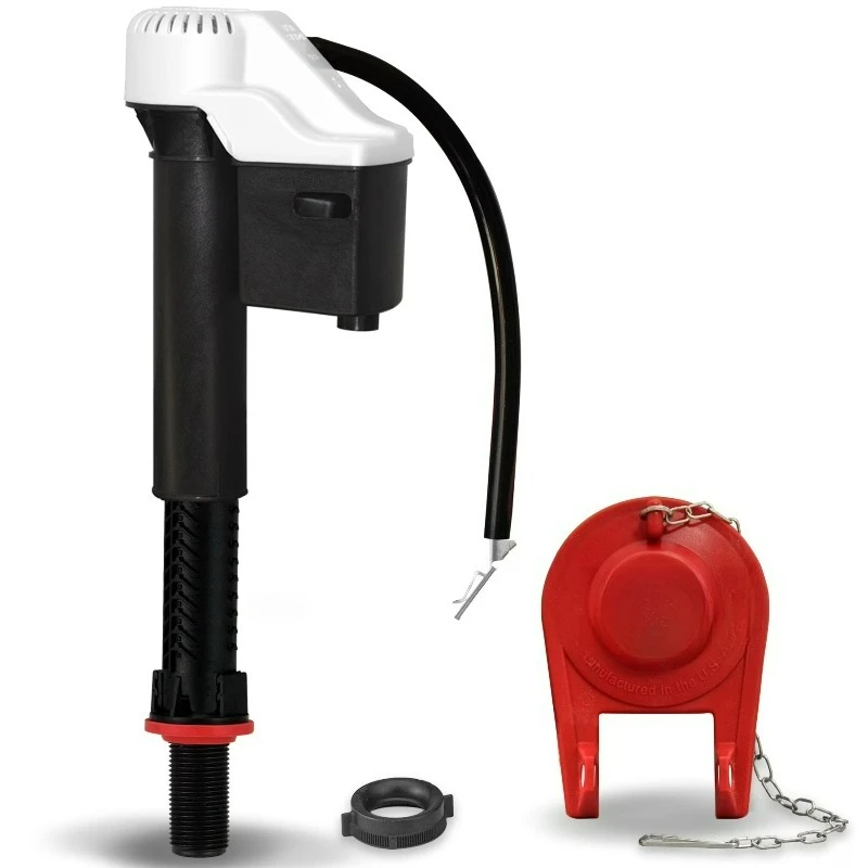 QuietFILL Fill Valve and Standard 2-Inch Rubber Toilet Flapper Kit (818BP)
QuietFILL Fill Valve and Standard 2-Inch Rubber Toilet Flapper Kit (818BP)