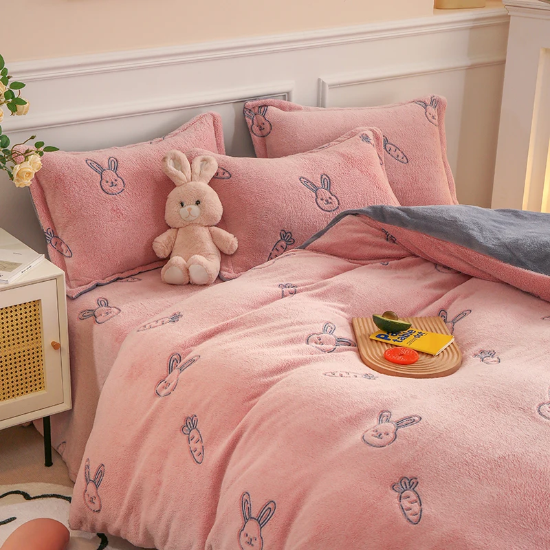 Warm Flannel Duvet Cover, Thick Fleece Comforter Cover Floral Duvet Cover, Soft & Breathable Duvet Cover with Zipper Closure
Warm Flannel Duvet Cover, Thick Fleece Comforter Cover Floral Duvet Cover, Soft & Breathable Duvet Cover with Zipper Closure