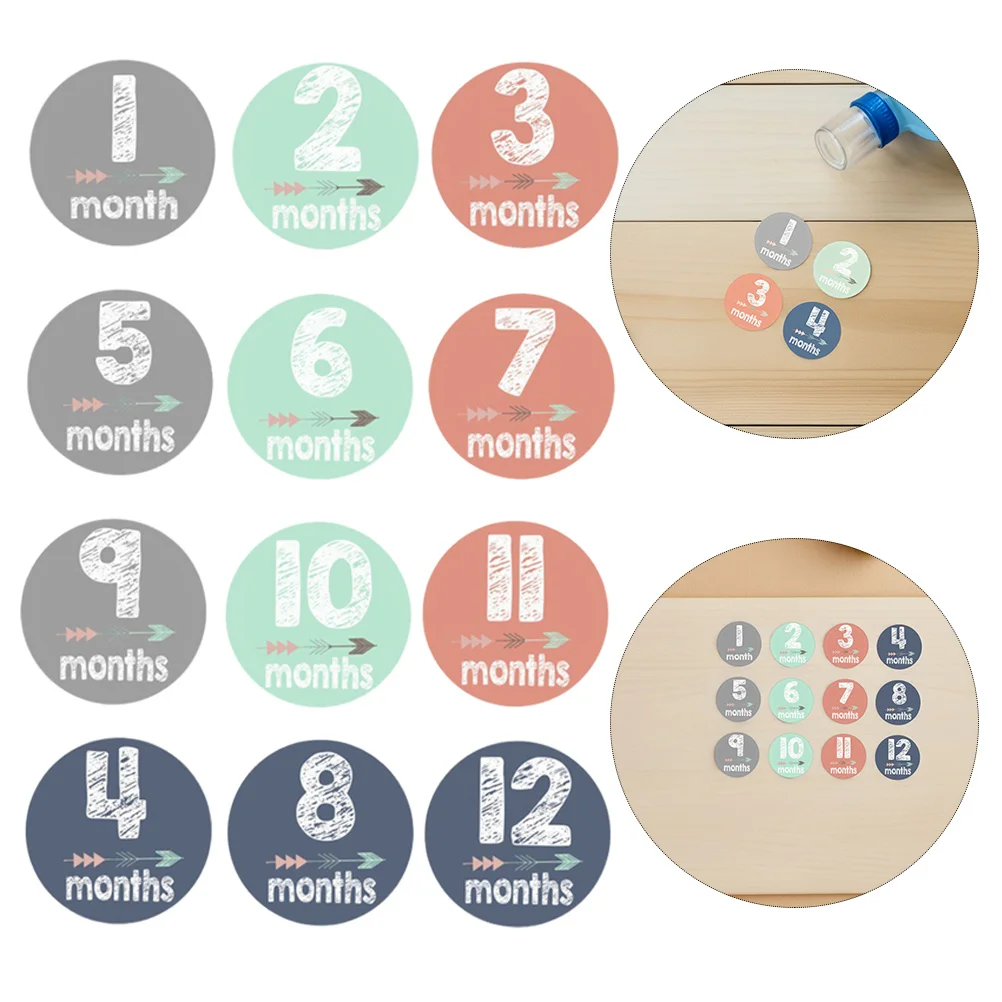 12pcs Monthly Stickers Milestone Photo Shoot Labels For Belly Art Keepsake Album Scrapbook Photography
12pcs Monthly Stickers Milestone Photo Shoot Labels For Belly Art Keepsake Album Scrapbook Photography