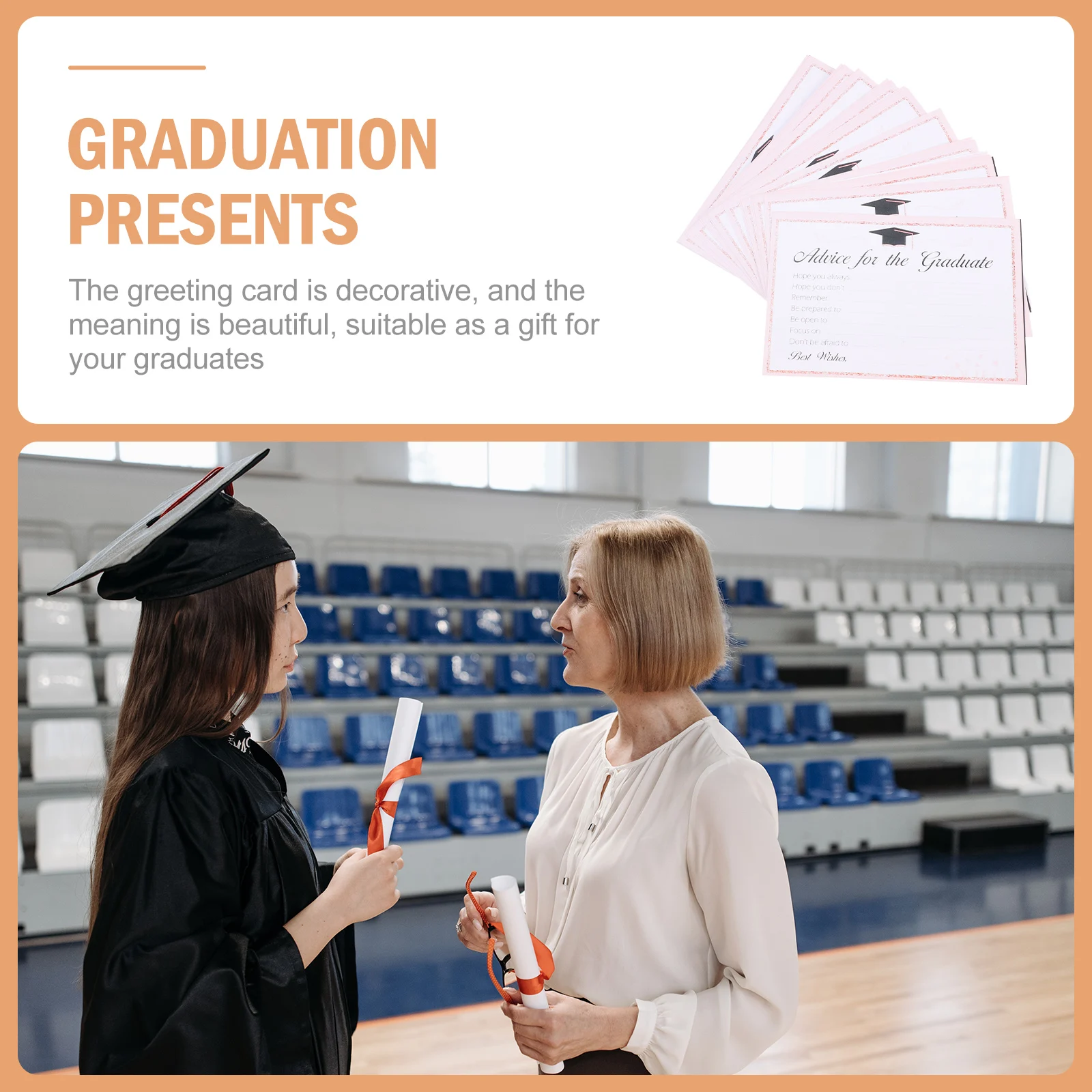 20 Pcs Graduation Cards Paper Lightweight Portable Blank Space Write Blessing Creative Design Beautiful Vivid Graduation
20 Pcs Graduation Cards Paper Lightweight Portable Blank Space Write Blessing Creative Design Beautiful Vivid Graduation