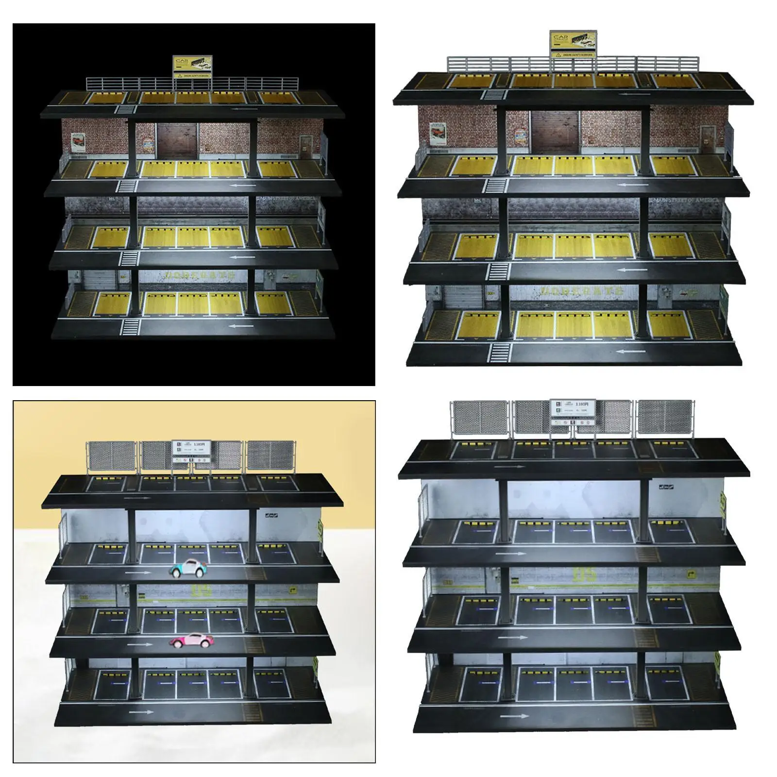 1:64 Diecast Car Display Case Garage Display Simulation Parking Lot Showcase
1:64 Diecast Car Display Case Garage Display Simulation Parking Lot Showcase