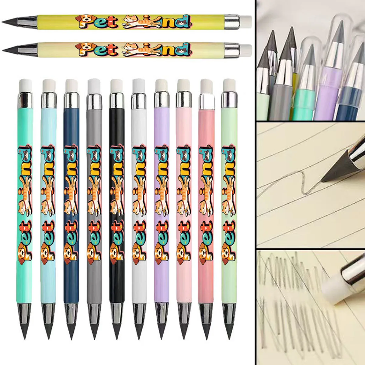 12 шт., вечный карандаш с текстом для друга домашнего животного, цвет миндального печенья, который нелегко сломать, карандаш для студентов, карандаш для эскизов.
12 шт., вечный карандаш с текстом для друга домашнего животного, цвет миндального печенья, который нелегко сломать, карандаш для студентов, карандаш для эскизов.