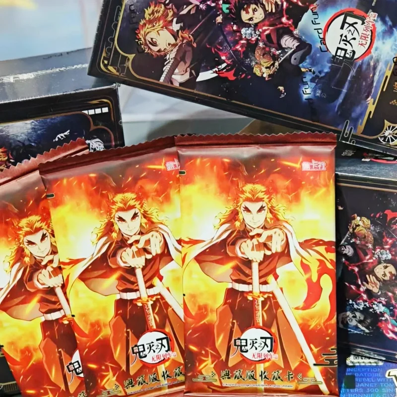 10 Packs CARDFUN Demon Slayer Collectible Trading Card Game TCG CCG Birthday Gift Collection Cards
10 Packs CARDFUN Demon Slayer Collectible Trading Card Game TCG CCG Birthday Gift Collection Cards