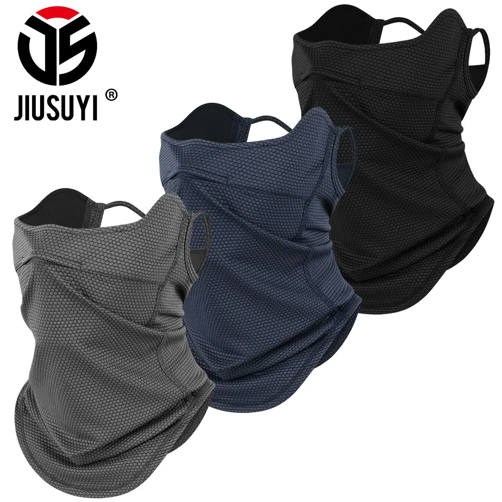 Ice Silk Fishing Cycling Bandana Mesh Face Cover Half Mask Hang-Ear Neck Gaiter Cooling Tube Scarf Sport Running Hiking Hunting
Ice Silk Fishing Cycling Bandana Mesh Face Cover Half Mask Hang-Ear Neck Gaiter Cooling Tube Scarf Sport Running Hiking Hunting