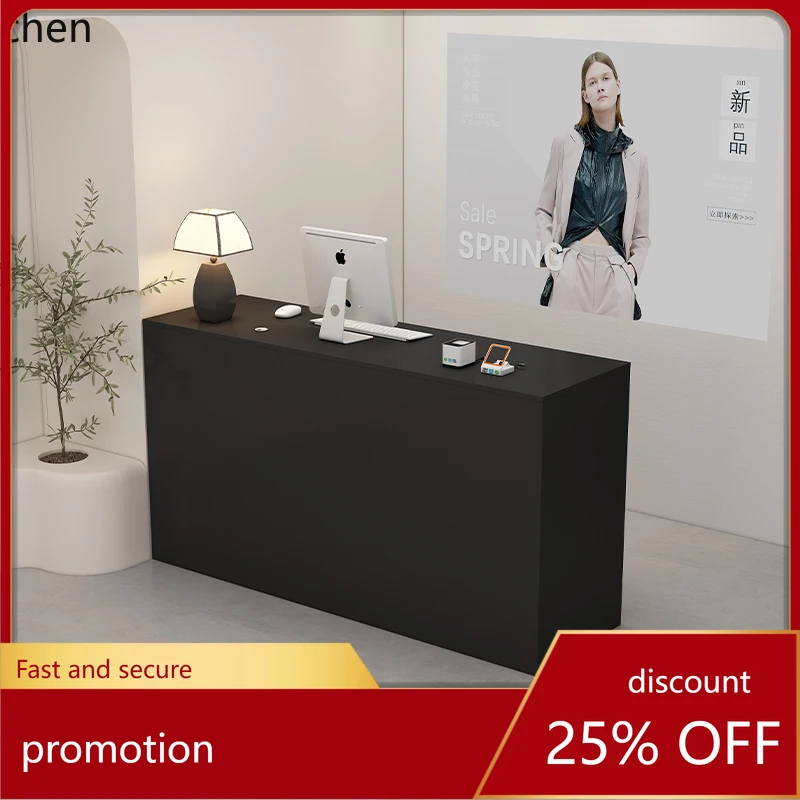 HT simple checkout page clothing store French store bar table Small collection front desk
HT simple checkout page clothing store French store bar table Small collection front desk