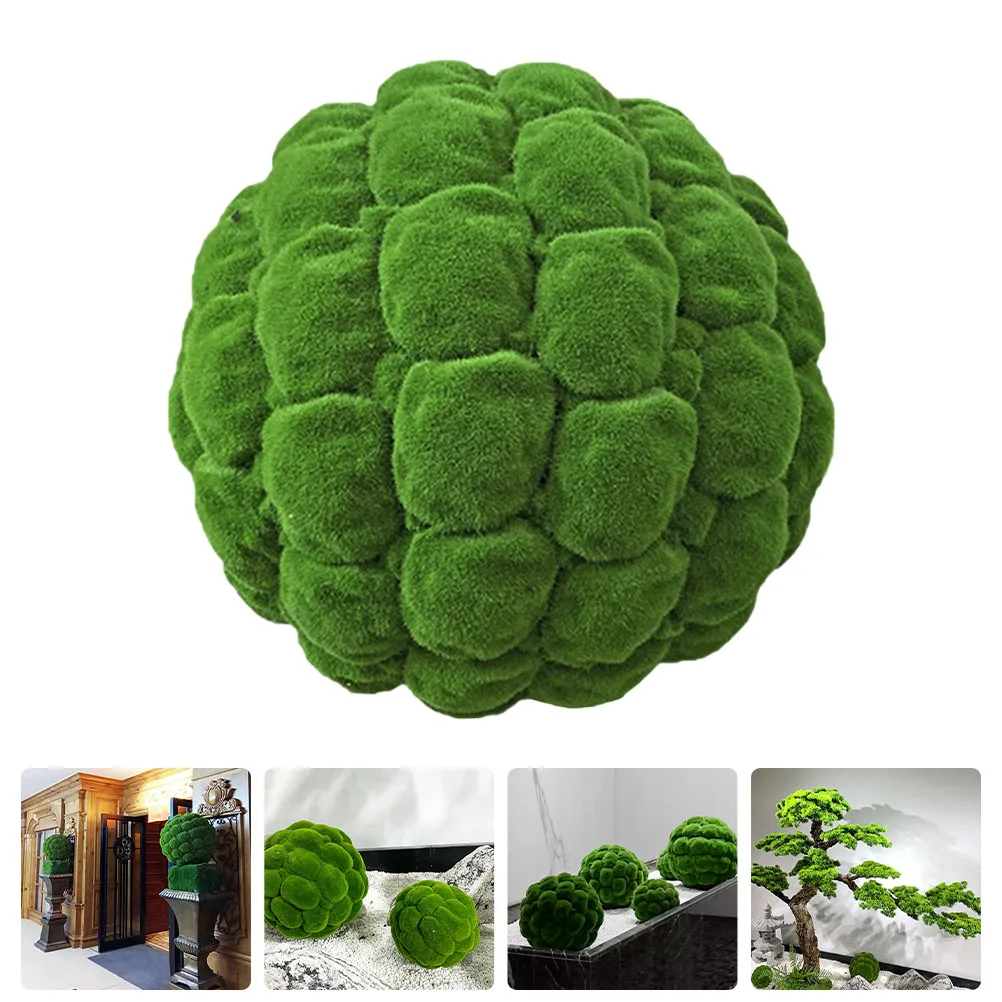 1 Pc Vivid Mossy Sphere Artificial Plant Topiary Plastic Faux Green Moss Decor Preserved Balls for Bowl Vase Centerpiece DIY
1 Pc Vivid Mossy Sphere Artificial Plant Topiary Plastic Faux Green Moss Decor Preserved Balls for Bowl Vase Centerpiece DIY