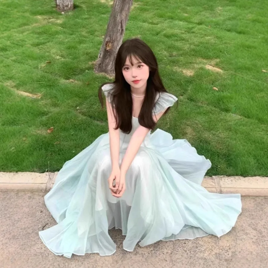 【New style】French high-end atmosphere and temperament super fairy dress for women's summer new seaside slimming waist design fa
【New style】French high-end atmosphere and temperament super fairy dress for women's summer new seaside slimming waist design fa