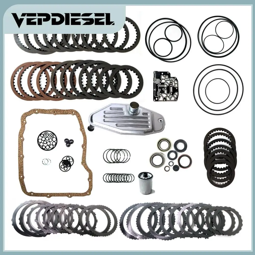45RFE 545RFE 65RFE Transmission Overhaul Master Rebuild Kit W/ 4WD Filter Friction Steel For Chrysler Dodge Geely Jeep Ram LTI
45RFE 545RFE 65RFE Transmission Overhaul Master Rebuild Kit W/ 4WD Filter Friction Steel For Chrysler Dodge Geely Jeep Ram LTI