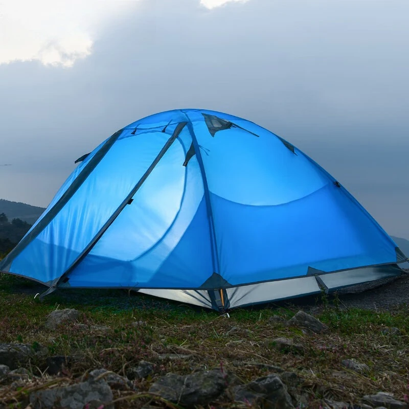Outdoor hiking camping tent, camping tent, double tent, portable, windproof and breathable mountaineering
Outdoor hiking camping tent, camping tent, double tent, portable, windproof and breathable mountaineering