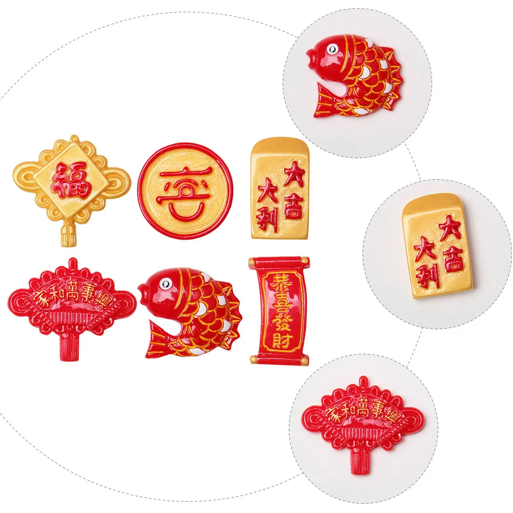 30Pcs Chinese New Year Resin Flatback Accessories DIY Craft Decor for Mobile Case Headdress Jewelry Making Resin Flatback
30Pcs Chinese New Year Resin Flatback Accessories DIY Craft Decor for Mobile Case Headdress Jewelry Making Resin Flatback