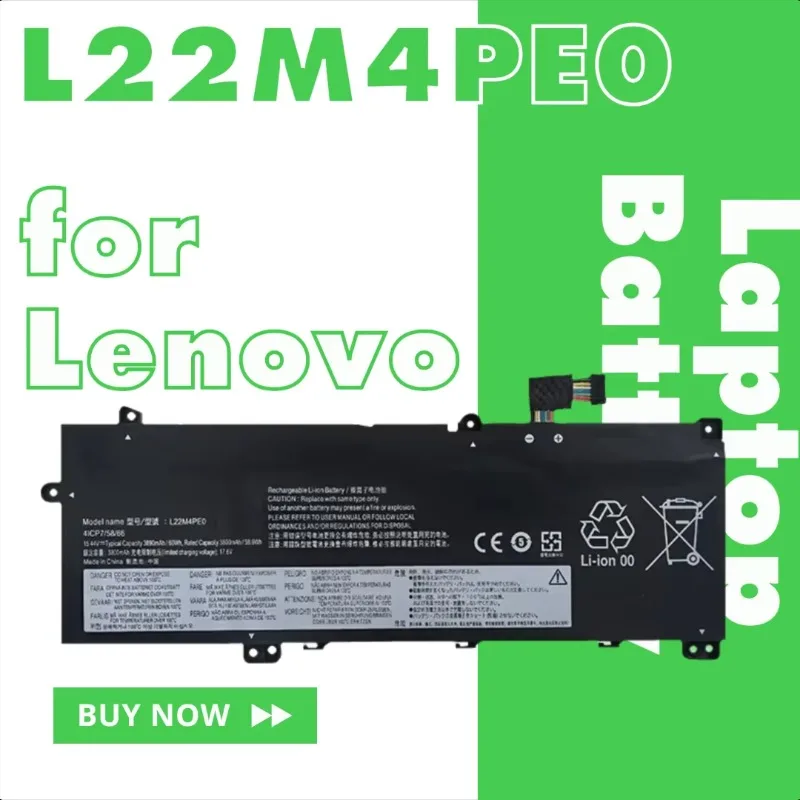 Laptop Battery for Lenovo ThinkBook 14 L22D4PE0 L22B4PE0 L22M4PE0
Laptop Battery for Lenovo ThinkBook 14 L22D4PE0 L22B4PE0 L22M4PE0