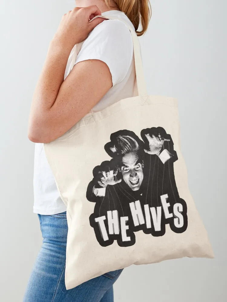 THE HIVES MUSICWORK Tote Bag foldable reusable bag great bag Eco reusable grocery bags
THE HIVES MUSICWORK Tote Bag foldable reusable bag great bag Eco reusable grocery bags