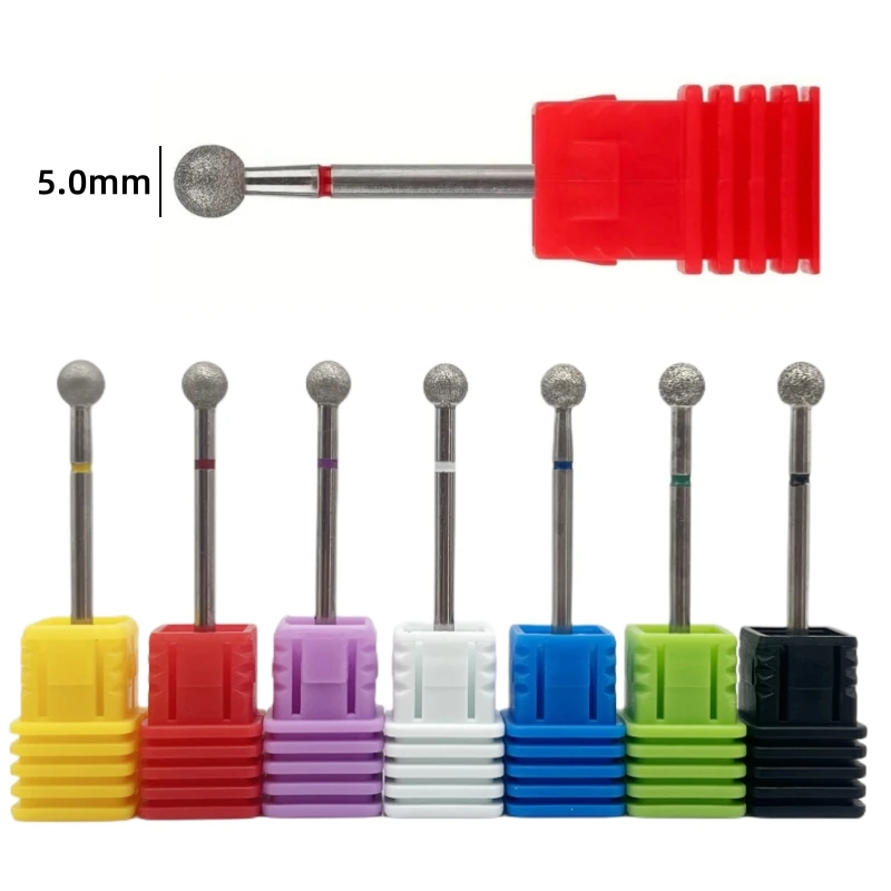 1 шт., 5,0 мм, алмазное сверло для ногтей, маникюрное сверло в русском стиле для удаления кутикулы и твердой кожи, маникюрные инструменты для ногтей
1 шт., 5,0 мм, алмазное сверло для ногтей, маникюрное сверло в русском стиле для удаления кутикулы и твердой кожи, маникюрные инструменты для ногтей