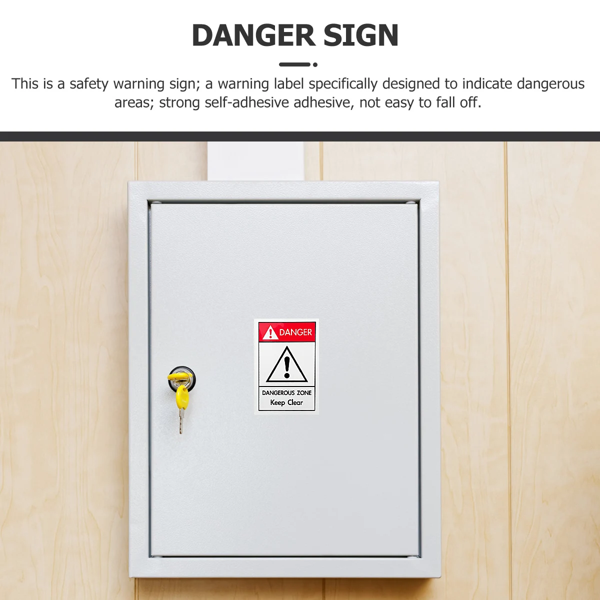 Waterproof Danger Sign for Machinery Dangerous Zone PP Synthetic Paper Safe Long Lasting Use Lightweight Easy Carry
Waterproof Danger Sign for Machinery Dangerous Zone PP Synthetic Paper Safe Long Lasting Use Lightweight Easy Carry