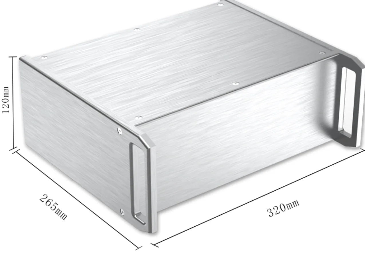 BZ3212 All aluminum amplifier chassis / Preamplifier case / AMP Enclosure DIY box (320 *120*265mm)
BZ3212 All aluminum amplifier chassis / Preamplifier case / AMP Enclosure DIY box (320 *120*265mm)