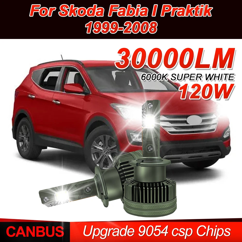 120 Вт Canbus No Error D2S Светодиодные фары 30000LM HID ксеноновые лампы 12 В для Skoda Fabia I Praktik 1999-2004 2005 2006 2007 2008
120 Вт Canbus No Error D2S Светодиодные фары 30000LM HID ксеноновые лампы 12 В для Skoda Fabia I Praktik 1999-2004 2005 2006 2007 2008