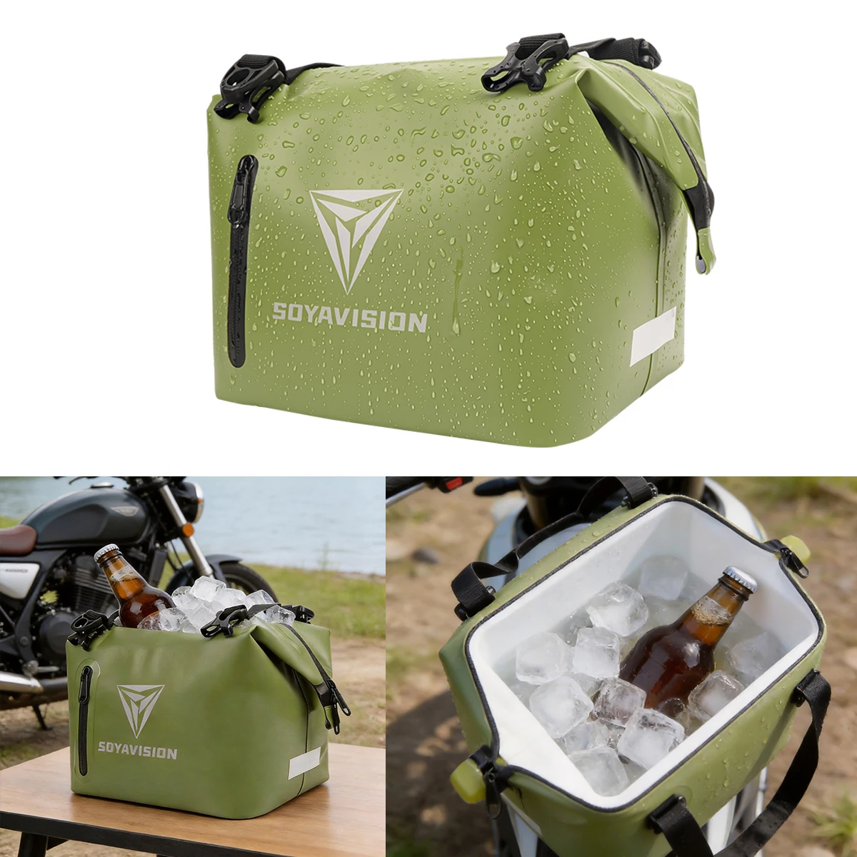 Multifunction Motorcycle Rear Seat Bag Waterproof Motor Dry Bag Motorcycle Tail Bag Large Capacity Outdoor Ice Bag Cooler Bag
Multifunction Motorcycle Rear Seat Bag Waterproof Motor Dry Bag Motorcycle Tail Bag Large Capacity Outdoor Ice Bag Cooler Bag