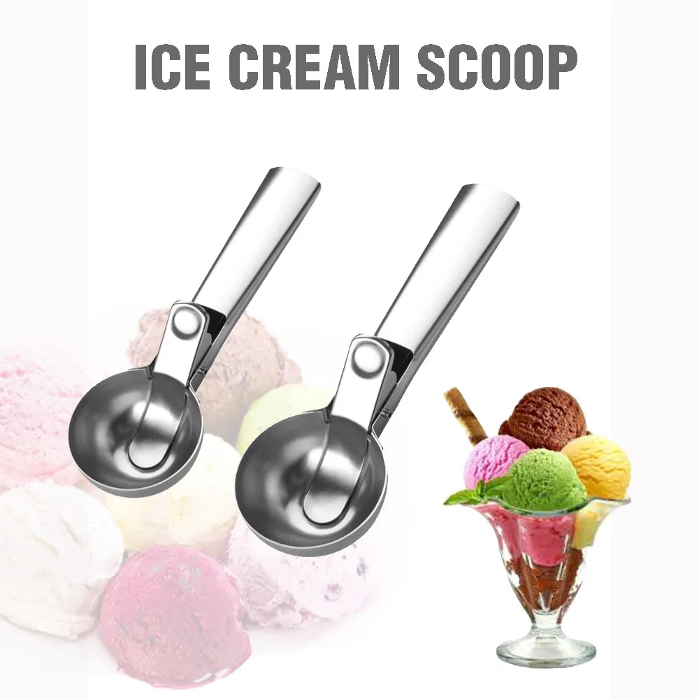Stainless Steel Ice Cream Scoop Ice Cream Ball Spoon with Easy Lever Round shape for Home Hotel Restaurant
Stainless Steel Ice Cream Scoop Ice Cream Ball Spoon with Easy Lever Round shape for Home Hotel Restaurant