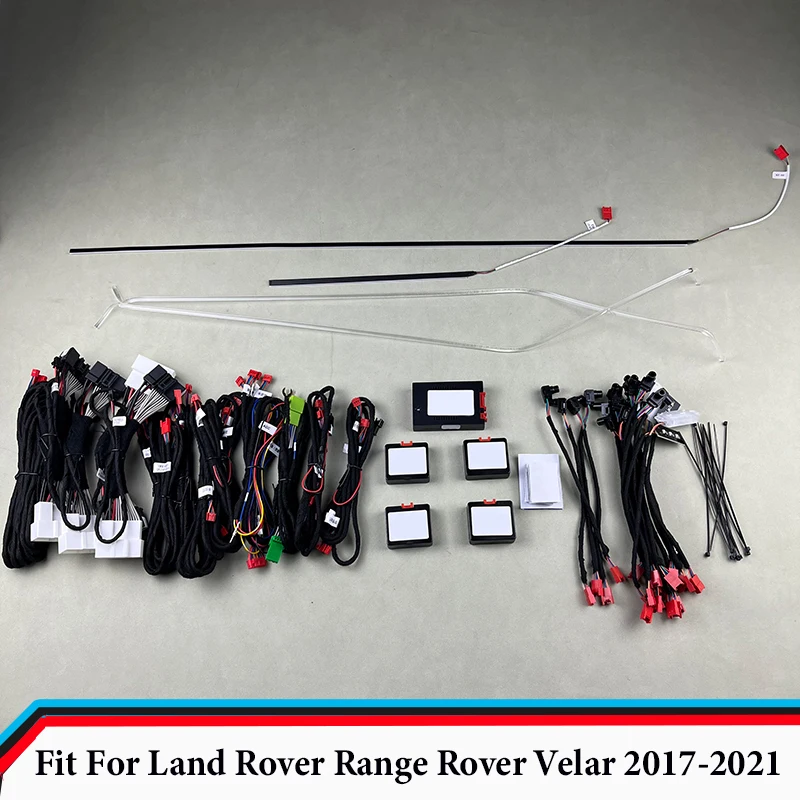 Декоративная атмосферная лампа для автомобиля, 10 цветов, подходит для Land Rover Range Rover Velar 2017 2018 2019 2020, внешнее освещение автомобиля
Декоративная атмосферная лампа для автомобиля, 10 цветов, подходит для Land Rover Range Rover Velar 2017 2018 2019 2020, внешнее освещение автомобиля