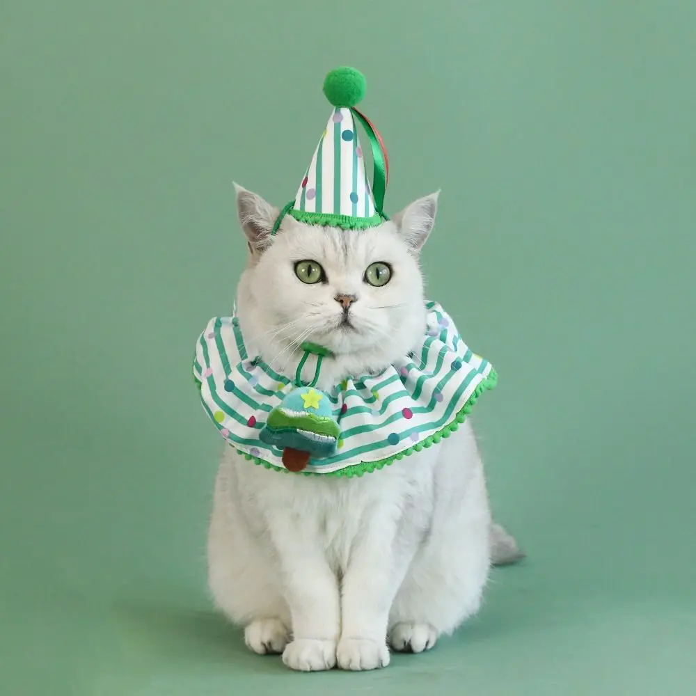 Pet Supplies Cute Christmas Pet Striped Scarf Adjustable Cotton Pet Collar Set Cartoon Washable Pet Christmas Hat Autumn Winter
Pet Supplies Cute Christmas Pet Striped Scarf Adjustable Cotton Pet Collar Set Cartoon Washable Pet Christmas Hat Autumn Winter