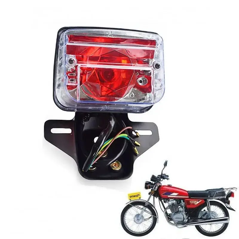 Motorcycle Tail Lamp for Honda Wuyang Lifan Dayang Dayun Zongsheng Loncin SANLG X1000 Qjmotor 125cc-250cc Rear Brake Stop Light
Motorcycle Tail Lamp for Honda Wuyang Lifan Dayang Dayun Zongsheng Loncin SANLG X1000 Qjmotor 125cc-250cc Rear Brake Stop Light