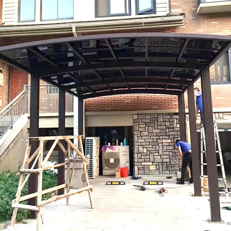 Strong Aluminum Structure Carport Standing Polycarbonate Roofing Car Parking Tent Metal Frame Canopy
Strong Aluminum Structure Carport Standing Polycarbonate Roofing Car Parking Tent Metal Frame Canopy