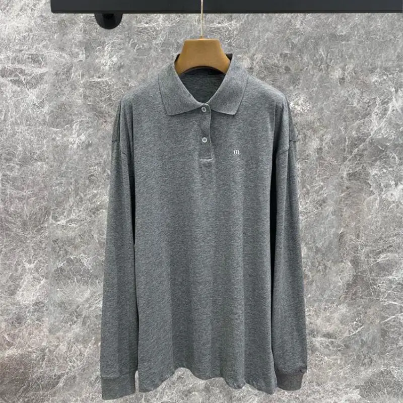 2025 Early Autumn New Letter Embroidery Loose Casual Pure Cotton Long Sleeved T-shirt Polo Shirt For Women
2025 Early Autumn New Letter Embroidery Loose Casual Pure Cotton Long Sleeved T-shirt Polo Shirt For Women